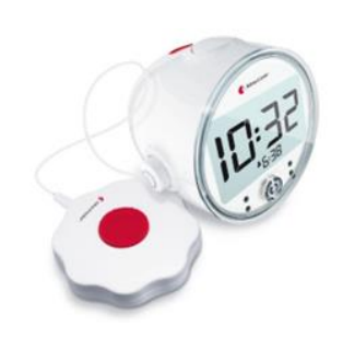 Zegar alarmowy Pro z poduszką wibracyjną BE